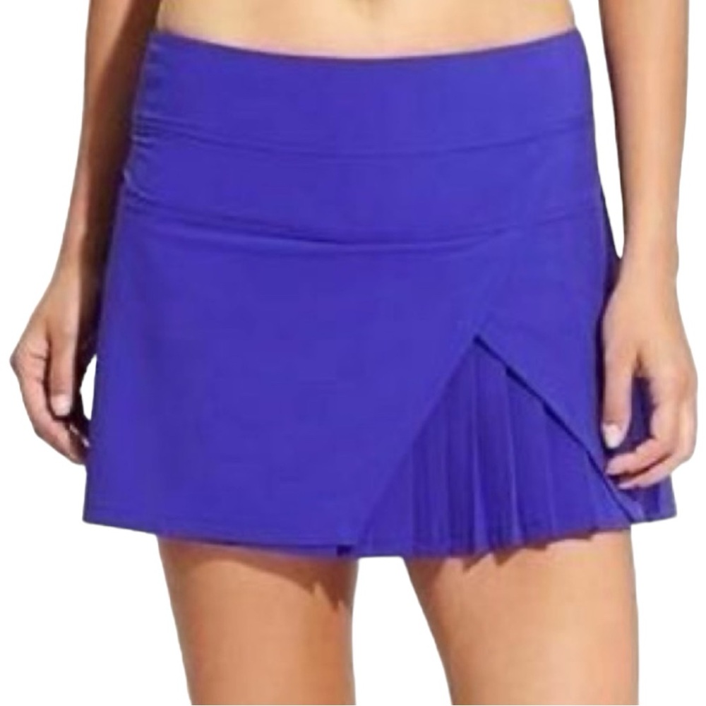 ATHLETA SNEAKY PLEATS VIBRANT COBALT TENNIS, PICKLEBALL GOLF SKORT. WOMEN SIZE S